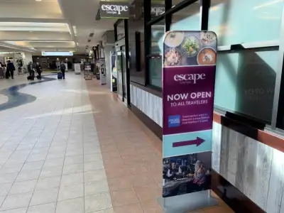 escape lounge terminal a storefront